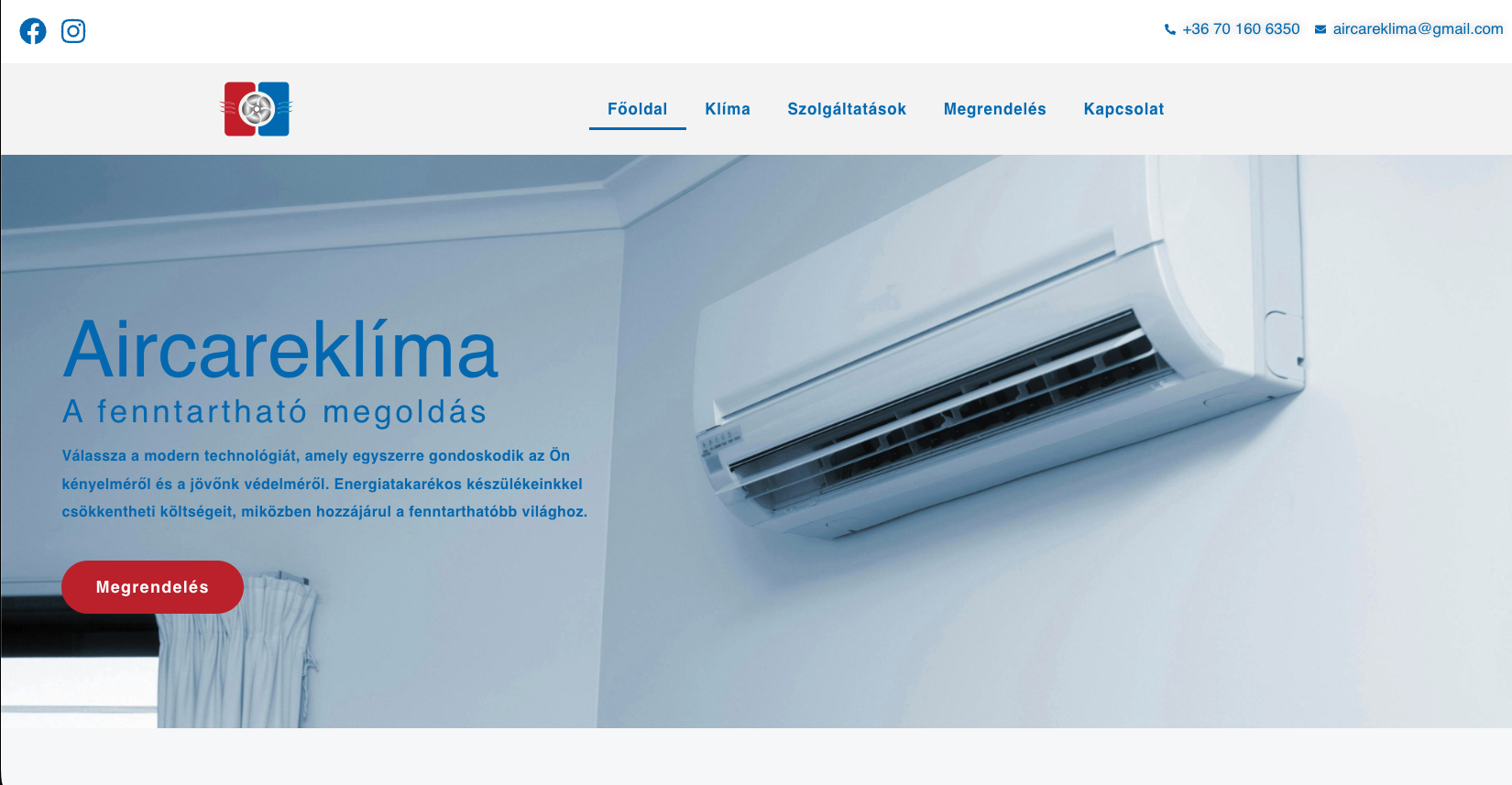 aircareklima projekt borítóképe
